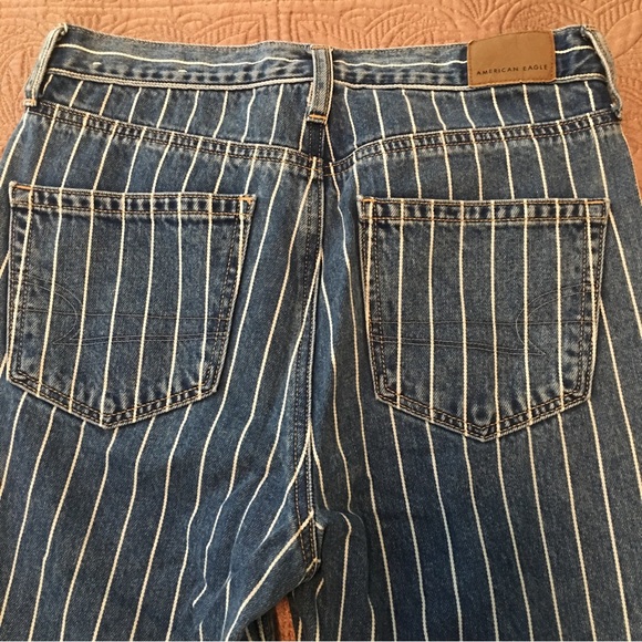 American Eagle White striped jeans - Picture 7 of 11